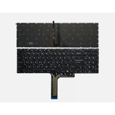 Teclado para MSI GL73 9RC Preto com Teclas Brancas