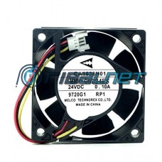 Fan 24V 60x60x25mm 3-pins