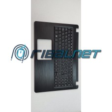 COVER.UPPER.BLACK.W/KB.SPANISH NO-BL - TOP COVER
