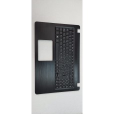 COVER.UPPER.BLACK.W/KB.SPANISH NO-BL - TOP COVER COVER.UPPER.BLACK.W/KB.SPANISH NO-BL - TOP COVER