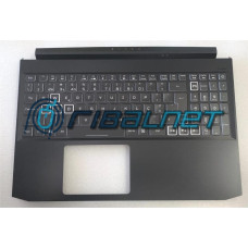 Top Cover com Teclado Acer AN515-57 com Backlight e Letras Brancas