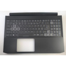 Top Cover com Teclado Acer AN515-57 com Backlight e Letras Brancas