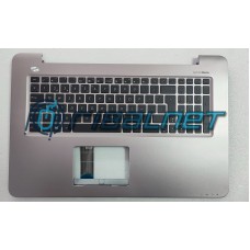 ASUS X756 TOP COVER MINERAL GREY W/KEYB SP NO BL NO TP TEM BOTAO SEM BOARD ENTER BIG