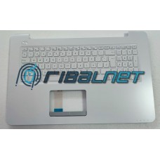 ASUS X756 TOP COVER WITHE W/KEYB SP NO BL NO TP TEM BOTAO SEM BOARD ENTER BIG