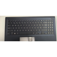 Top Cover Azul com Teclado Asus B1500CEAE com Backlight