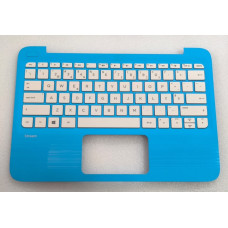 Teclado PT HP Stream 11-Y001NP TOP COVER/ TECLADO BRANCO ARMAÇAO AZUL Teclado PT HP Stream 11-Y001NP TOP COVER/ TECLADO BRANCO ARMAÇAO AZUL
