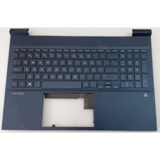 Teclado HP TOP COVER PFB W KB PFB BL PORT BLUE TOP COVER BLUE W/KEYB BLUE LETTERS WHITHE BL ( NO TP) 