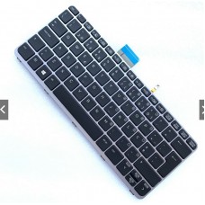 HP EliteBook FOLIO 1020 G1 1030 G1 FRAME SILVER C/ teclado PO BLACK com retroiluminação
