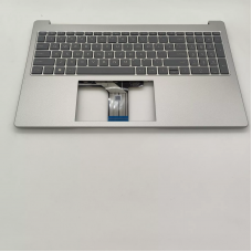 HP 15-FD TOP COVER W/KB NATURAL SILVER