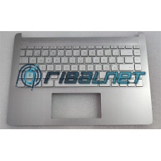 Top Cover Silver com Teclado HP 14S-DQ Com Backlight Sem Touchpad