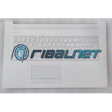 Top Cover Branca com Teclado HP 17-AK, Sem Backlight