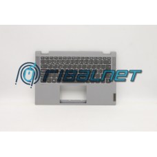 C-Cover com teclado,Português,Cinzento platina,Luz de fundo,Sem impressão digital