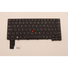 LENOVO X13 Gen 3 Teclado interno, Português, Preto, Retroiluminação