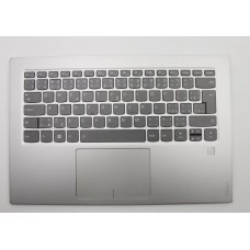 Lenovo Uppercase L 80Y7 Ptn Top Cover platina com teclado internacional Enter Grande, Impressão digital com Flat + TP com flat + BL
