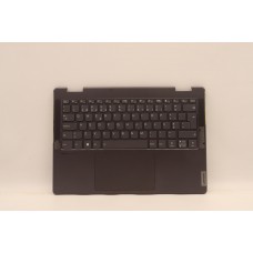 Top Cover Slate gray com teclado, Lenovo Yoga 7 14IAL7 Sem Fingerprint, Layout em Português