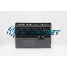 Top Cover Cinza ardósia com teclado Lenovo Legion 5 Pro-16ACH6H com Backlight e Touchpad