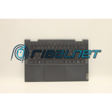 Top Cover CInza com Teclado Lenovo Yoga 7 14ACN6
