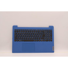 Top Cover Azul Sarapintado com Teclado Lenovo ideapad 3-15ITL6, sem Backlight e Fingerprint Top Cover Azul Sarapintado com Teclado Lenovo ideapad 3-15ITL6, sem Backlight e Fingerprint