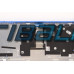 Top Cover Azul Sarapintado com Teclado Lenovo ideapad 3-15ITL6, sem Backlight e Fingerprint