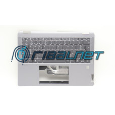 Top Cover Cinza Ártico com Teclado Lenovo IdeaPad Flex 5-14ABR8 com Backlight layout em Espanhol