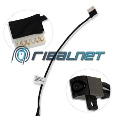 Cabo de alimentação DC 12cm DELL Inspiron 15-5570 15-5575 17-5770 17-5775 P35E P75F (Face arredondada)