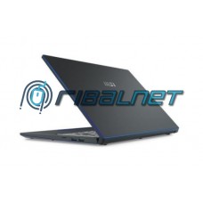 Capa LCD MSI Prestige 15 Logotipo MSI Preto com linha azul
