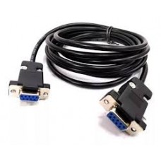 CABO RS232 COM SERIAL CABLE DB9F DB9F 1.8M BEJE RS232 CABLE COM