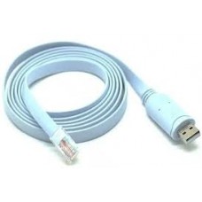 USB Console Cable, 1.8m USB to RJ45, compatible with Cisco, Netgear, Ubiquity, LINKSYS, TP-Link, routers/switches