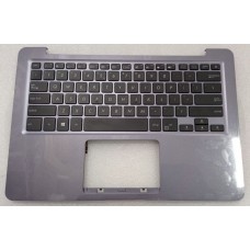 Teclado Asus X411UA-1B (US-ENGLISH INTERNATIONAL) Módulo/AS (BACKLIGHT) AZUL CINZA - TOP COVER
