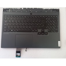 Teclado PT  Lenovo Upper Case ASM GR L82B5 NFPBL TOP COVER BLACK W/ TP + FLAT / BL / CABOS ANTENA - TOP COVER