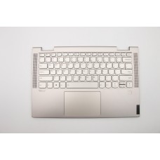 Teclado PT LENOVO Upper Case ASM_USA L 81TC MC SILVER Backlight - TOP COVER