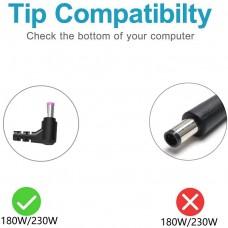 Adaptador AC Acer 230W 19.5V ponta cor-de-rosa SLIM 155mmX84mmX26mm Adaptador AC Acer 230W 19.5V ponta cor-de-rosa SLIM 155mmX84mmX26mm