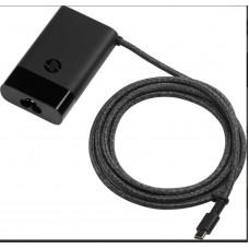 HP 65W Smart Max. 65W USB-C Preto Redondo Fino 