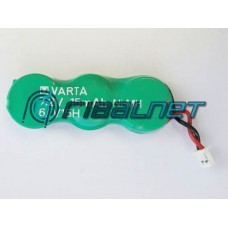 2-pin, 2-wires, VARTA V15H (3 PILHAS agarradas com chapa + ganchos)