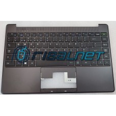 Top cover GREY C/ KEYB PT PT BLACK  GW1-W149 16- parafusos (CTRL Retangular) SEM-TP