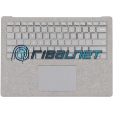 Backlit Teclado Touchpad Top Cover Assembly, US Version, Silver