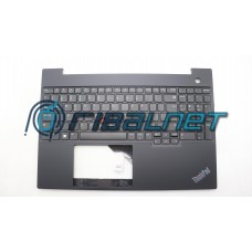 Tampa C com teclado, Português, Preto, Iluminação traseira, Impressão digital
