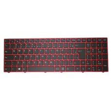TECLADO BLACK Com red Frame C/ BACKLIGHT