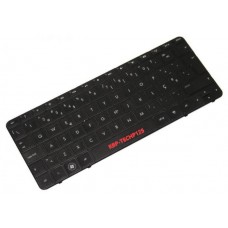 Teclado PT HP MINI 1103 110-3500/BLACK Chiclet - cantos redondos Teclado PT HP MINI 1103 110-3500/BLACK Chiclet - cantos redondos