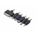 Adaptador CA universal para tablet de 10W com 6 conectores Adaptador CA universal para tablet de 10W com 6 conectores