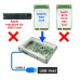 Adaptador USB3.0 ver1.3 em caixa metálica SSDMB para placas mini-SATA SSD
