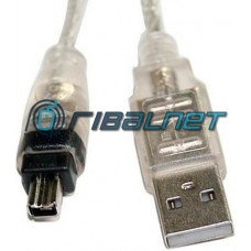 USB para Firewire 1394 6 pinos