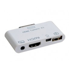ADAPTADOR IPAD/IPHONE a HDMI + Apple TV + SD e Micro SD