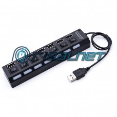 1 x Hub USB2.0 7-Portas individual switch