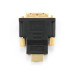 Adaptar. DVI macho de 18+1 pinos para HDMI macho