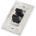 Tomada Interior 2-portas HDMI 