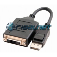 Adaptador Activo DisplayPort MALE > DVI-D FEM 24+1-pin 