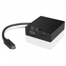 Lenovo GX90M61237 USB-C Travel Hub (HDMI + VGA + USB + Ethernet) - CPC