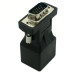 Extensor VGA por transmissão UTP CAT5 CAT6 RJ45 até 30metros - Kit TX e RX RJ45