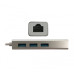 HUB USB3,0 PORTAS USB3.0 + RJ45 10/100